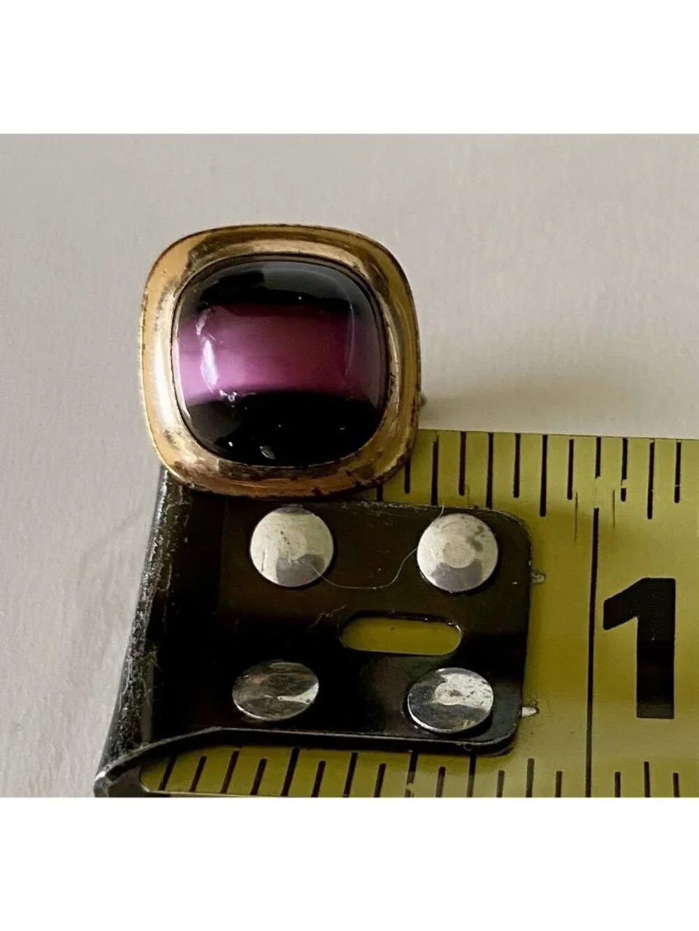 Vintage Correct Quality Mid Century Moonglow Cufflinks